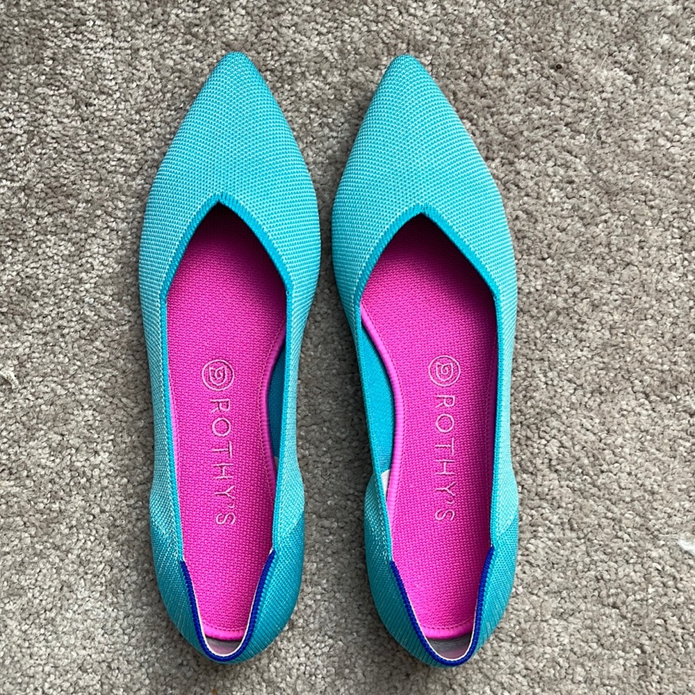 Rothy’s Island Blue Points Size 9.5